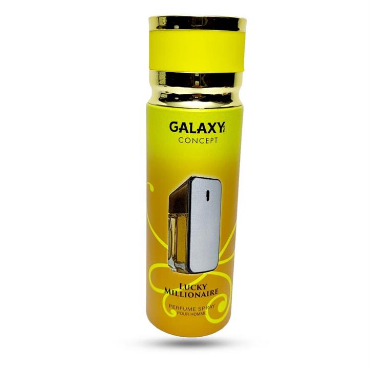 اسپری خوشبو کننده گلکسی GALAXY مدل LUCKY MILLIONAIRE